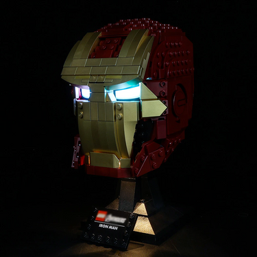 Lego Iron Man Helmet 76165 light kit